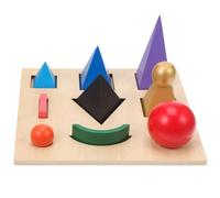 Abaodam Montessori Wooden Grammar Symbols Educational 3D Sentence Structure Learning Jigsaw Puzzle Cognitive Language Plaything for Preschool and Classroom Use