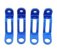 Abaodam Motorcycle Brake Pump Oil Cup Bracket Versatile Support Aluminium Alloy 4pcs Hydraulic Brake Pump Reservoir Holder Easy Replacement for Riding Conditions