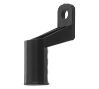 Abaodam Motorcycle Handlebar Bracket Rearview Mirror Extension Mount Adapter Black Plastic Multi-purpose Rear View Mirror Holder for Motorcycles and Scooters