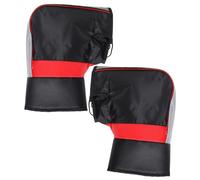 Abaodam Motorcycle Handlebar Gloves Windproof Thermal Cover Mittens Winter and for Electric Bike Thickened Oxford Cloth Snug Fit Design, for Night Riding and Winter Rides