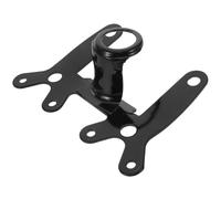 Abaodam Motorcycle Odometer Bracket Retro Speedometer Mount Black Universal Voltmeter Holder Kit for Modified Bikes and Motorbike Temperature Gauge Accessories