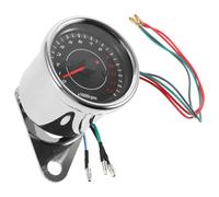 Abaodam Motorcycle Tachometer Speedometer Gauge Modified Motorbike Retro Instrument Panel Replacement for Motorcycle Dashboard Electrical Accessories