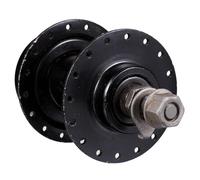 Abaodam Mountain Bike Solid Bearing Hub 32-Spoke Front and Rear Disc Brake Hub Low-Friction for Cycling and Mountain Bike Replacement Parts