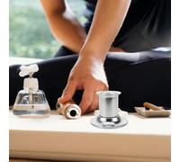 Abaodam Moxa Stick Extinguisher Fireproof Holder Moxibustion Accessory for Safe Home Use Easy to Clean