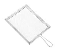 Abaodam Mud Filter Mesh Sieve for Pottery Glazes with Handle, Square Soil Strainer Mesh Screen for Ceramic Clay Slurry Filtering, Fine Mud Filter for Arts and Crafts Use