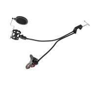 Abaodam Multi-function Phone Holder Live Broadcast Stand Microphone Desk Stand Gooseneck and Clamp