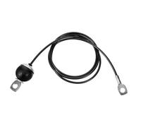 Abaodam Multi Function Sturdy Workout Cable with PU Cover Professional Pulley Fitness Accessory for Home Gym for Calisthenics and Versatile Exercises Durable and Easy