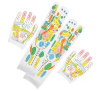 Abaodam Multi-Functional Acupressure Gloves and Reflexology Socks Set with Knitting Fabric, Massage Point Tool for Hand and Foot Therapy, Suitable for Teachers and Family Relaxation