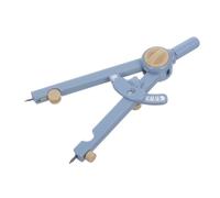 Abaodam Multifunction Compass Drafting Tool for Precision Drawing in School and Technical Drawing, Blue Plastic Geometry Compass Suitable for Students, Artists, and Engineers