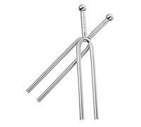 Abaodam Music Accessories Aluminium Alloy Silver Accurate Tuning Tone Guitar Tuning Forks 2pcs A 440hz Standard for Guitar