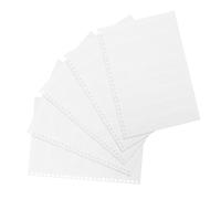 Abaodam Music Loose-leaf Paper Staff Paper Refill for Piano Practice and Music Composition Blank Staff Notebook for Musicians and Students