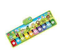 Abaodam Musical Blanket Piano Keyboard Play Mat for Early Education Color and Sound Recognition Lightweight Dance Floor Carpet for Boys and Development