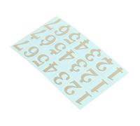 Abaodam Musical Instrument Stickers Ethereal Drum Notes Decals Circle Label Stickers for Diy Crafts Beginner-friendly Finish