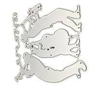Abaodam Musical Notes Die Cutting Tool Metal Embossing Stencil for Scrapbooking and Card Making for Music Crafts DIY Projects and Creative Paper Art