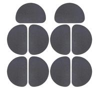 Abaodam Mute Shoes Pads Non-Skid Sole Protector for High-Heel Protective Pads - 5 Pairs for Travel Outdoor Activities Wear-Resistant Quiet Cushioning Self-Adhesive Design