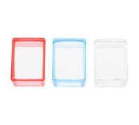 Abaodam Nail Art Stamper Kit and Easy to Reach Curved Nails 3 Sets with Accurate Stamping for Manicure