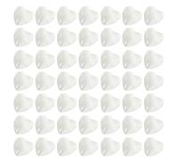 Abaodam Nail Color Display Board 100Pcs Glass Beads for Salon and Personal Use, Smooth Nail Art Presentation for Gel Polish and Polish