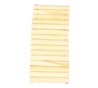 Abaodam Natural Arch Bridge for Hamsters and Pets Blank Chew Stick Tunnel for Interactive Play and DIY Safe Pine for Squirrels Guinea Pigs and More