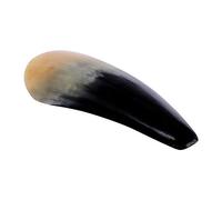 Abaodam Natural Horn Guasha Scraper Board 9-15cm Triangle Body Scraping Plate Muscle Relief Massage Tool for Fitness and Back Therapy