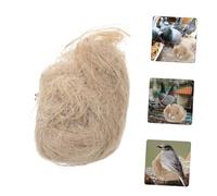 Abaodam Natural Jute Bird Nesting Material Pad for Birds Hamsters Rabbits Guinea Pigs Safe and Warm Bedding Suitable for Nest Building and Hiding