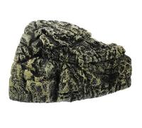 Abaodam Natural Reptile Cave Hideout for Pets Dark Habitat Shelter with Lifelike Details Easy to Install Terrarium Decor Turtle Ramp Suitable for Tortoise Bearded Dragons Amphibians