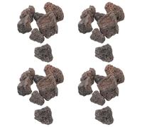 Abaodam Natural Volcanic Rock Bird Bath Stones 1.1kg - Aquarium Gravel Decorative Stone for Miniature Fairy Gardens, Terrariums, and Outdoor Wildlife Bath