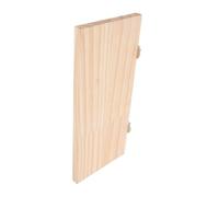 Abaodam Natural Wood Bird Perch Platform Stand for Parrots Budgies Cockatiels Lovebirds Lightweight Easy to Install Cage Accessory Expanding Living Space and Reducing Anxiety