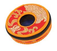 Abaodam Nepal Meditation Bell Chime Box Handcrafted Copper Bells for Home Prayer and Meditation Practice Includes Protective Sleeve and Storage Pouch