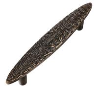 Abaodam New Chinese Style Antique Cabinet Handles, Horizontal Pull Set 75Mm Hole Spacing, Suitable for Kitchen and Wardrobe Furniture Doors