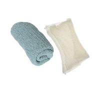 Abaodam Newborn Baby Photography Swaddle Wraps 2pcs, Soft Stretch Knit Cotton Blanket for Baby Photo Props, Elastic Unisex Posing Wrap Suitable for Newborn Boys and Girls