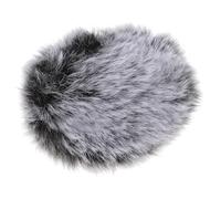 Abaodam Noise-reducing Mic Cover Furry Windscreen Muff for Outdoor Use Protective Microphone Cover