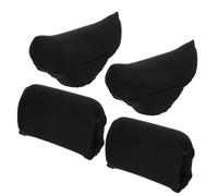 Abaodam Non-Slip Crutch Armpit and Handle Pads Replaceable Soft Cushion Covers for Walking Stick Handles Comfortable Anti-Slip Arm Support Purpose Crutches Black Kit