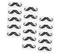 Abaodam Nose Hair Removal Kit 16Pcs Waxing Sticks with Wax Beads and Non-Sticky Beard Stickers for Men Women Sensitive Skin Nasal Hair Depilation for Facial Use