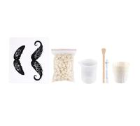 Abaodam Nose Hair Removal Wax Kit with Hard Wax Beans for Professional Salon or Home DIY Use Multi Use Nose Applicator for Effective Nostril Hair Removal