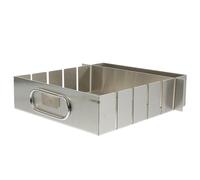 Abaodam Nougat Candy Mold Non-Stick Silicone Tray with Divider 3Kg Set for Home Kitchen Baking and Donkey-Hide Gelatin Cake Making