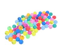 Abaodam Numbered Bingo Balls 1-100 100Pcs Colored 4Cm Plastic Spheres for Educational Use and Group Entertainment