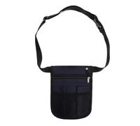 Abaodam Nurse Fanny Pack Waist Bag in Blue Oxford Cloth with Multiple Compartments, Multi-Functional Crossbody Organizer Pouch for Staff, Nursing Tools, and Pet Grooming Storage