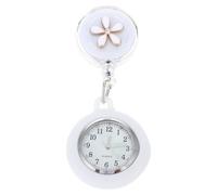 Abaodam Nurse Fob Pocket Watch Hanging Clip with Glow in Dark Pointer, Infection Control Design for Medical Staff, Suitable for Nurses and Doctors, Chest Hanging Student Watch