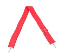 Abaodam Nylon Snare Drum Strap with Metal Hook for Djembe Bongo Percussion Red Adjustable Drum Strap and Marching Use