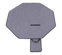 Abaodam Octagonal Fence Pet Mat Washable Dog Crate Mats Reusable Small Animal Playpen Pad Foldable for Travel for Kennels Training