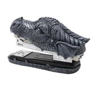 Abaodam Office Desk Stapler Dragon Resin Dinosaur Head for School and Home Stationery Accessory
