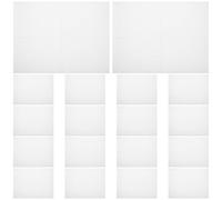 Abaodam Oil-Resistant Composite Film Disposable Tattoo and Nail Table Mats 20 Sheets White Waterproof for Manicure Practice and Tattoo Cleaning