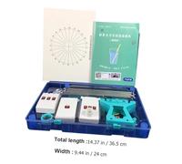 Abaodam Optics Experiment Kit Light Learning Starter for Students Portable Physics Teaching Equipment with Safe Materials Creative Educational Tool for Middle School Science