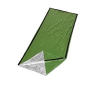 Abaodam Outdoor Emergency Lightweight Pe Thermal Survival Blanket for Camping Hiking Travel and Winter Adventures Essential Warm Keeping Gear Green
