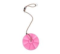 Abaodam Outdoor Indoor Plastic Round Swing Seat with Petal Design Tree Hanging Swing for Balcony Backyard Park Supports Motor Skill Development and Active Play