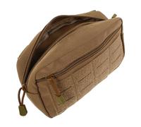 Abaodam Outdoor Multi-Functional Waist Bag Portable Travel Medicine Bag Khaki Nylon