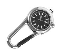 Abaodam Outdoor Pocket Watch with Carabiner Clip Precise Quartz Movement Easy to Read Dial for Hiking Camping Fishing Biking and Travel Activities