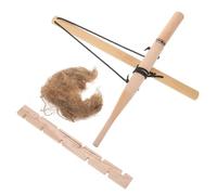Abaodam Outdoor Primitive Fire Starter Bow Drill Kit for Camping Hiking Fishing and Survival Training Lightweight Friction Tool for Family Adventures and Nature Exploration