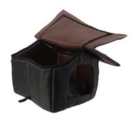 Abaodam Outdoor Weatherproof Cat House Durable Washable Pet Shelter for Cats Dogs Cozy for Indoor Outdoor Use for Winter Rainy Days
