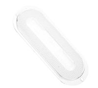 Abaodam Oval LED Cooker Light Cover Replacement Plastic Lens for Range Hood Providing Bright Illumination in Residential Kitchens and Dining Spaces